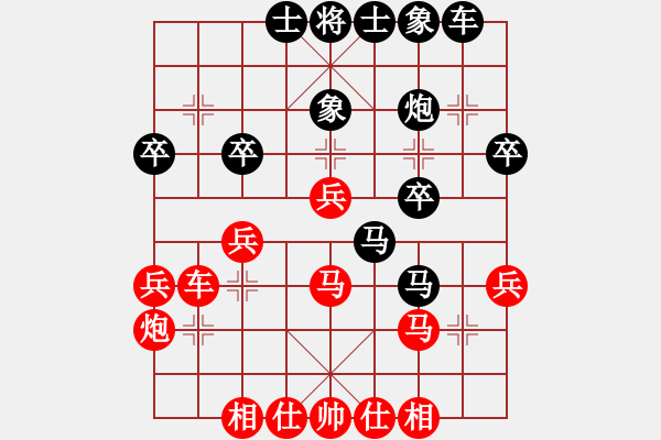 象棋棋譜圖片：新農(nóng)開(kāi)發(fā)(9f)-勝-請(qǐng)輸給俺吧(風(fēng)魔) - 步數(shù)：30 