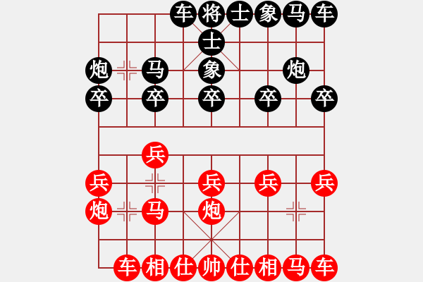 象棋棋譜圖片：中財(cái)四輪：SNEPIQPL對(duì)一馬當(dāng)先（紅入殺精彩） - 步數(shù)：10 