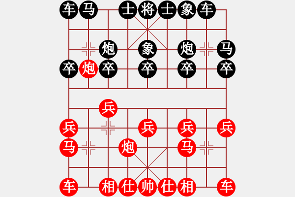 象棋棋譜圖片：2019全國象棋甲級聯(lián)賽張彬先和趙旸鶴2 - 步數(shù)：10 