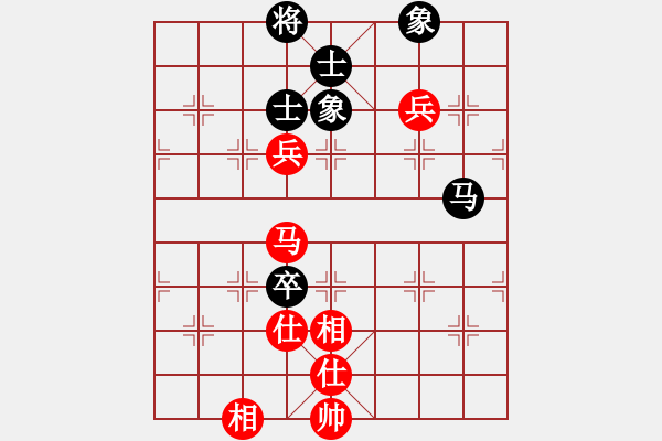 象棋棋譜圖片：2019全國象棋甲級聯(lián)賽張彬先和趙旸鶴2 - 步數(shù)：140 