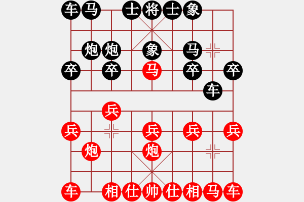 象棋棋譜圖片：山西實名聯(lián)盟 恩杰 先勝 壽陽棋虎 - 步數(shù)：10 