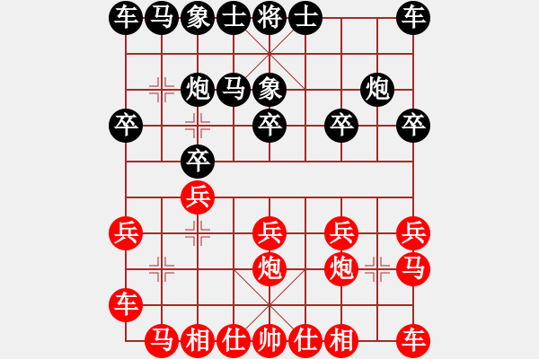 象棋棋譜圖片：1601291516 繡棋先生-十級(jí)棋手的徒弟.pgn - 步數(shù)：10 