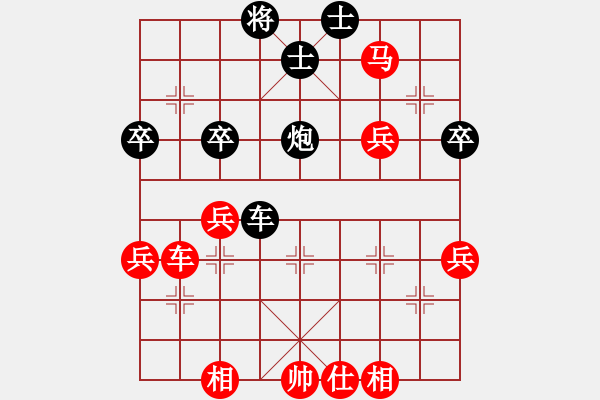 象棋棋譜圖片：20170315 先勝大棠 中炮過河車對屏風(fēng)馬左馬盤河補士 車二退二 黑卒7進1 - 步數(shù)：60 