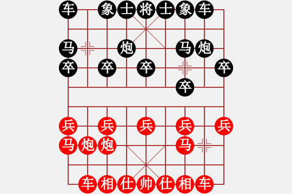 象棋棋譜圖片：歪刀初試，斬獲好局 - 步數(shù)：10 