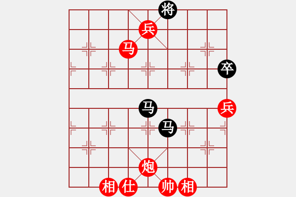 象棋棋譜圖片：阮武軍 先勝 黃必富 - 步數(shù)：119 