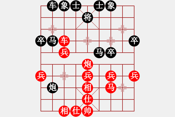 象棋棋譜圖片：2006年迪瀾杯弈天聯(lián)賽第三輪：豬頭求敗(人王)-勝-繪影臨芳(7段) - 步數(shù)：30 