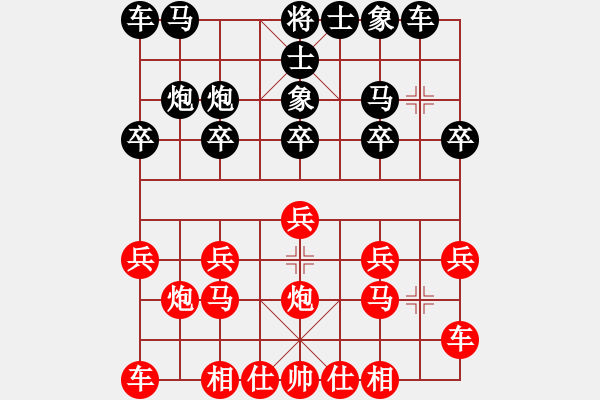 象棋棋譜圖片：bbboy002(2舵)-勝-炎亭棋手(9舵) - 步數(shù)：10 