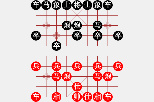 象棋棋譜圖片：guoda 先勝 湖南鄧以 - 步數(shù)：10 