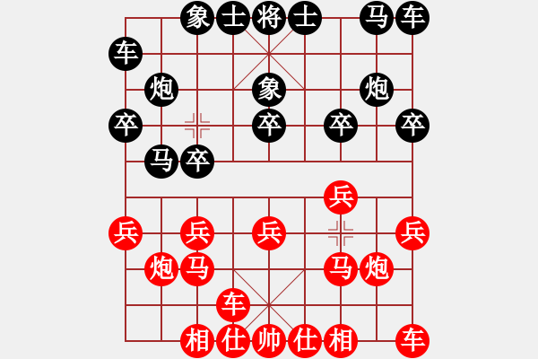 象棋棋譜圖片：林中鳥(9段)-負(fù)-像棋奇兵(9級) - 步數(shù)：10 