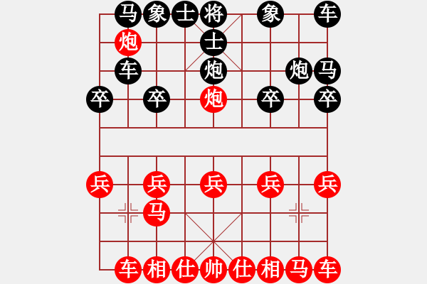 象棋棋譜圖片：隨便砍砍(4r)-勝-lagunatek(5r) - 步數(shù)：10 