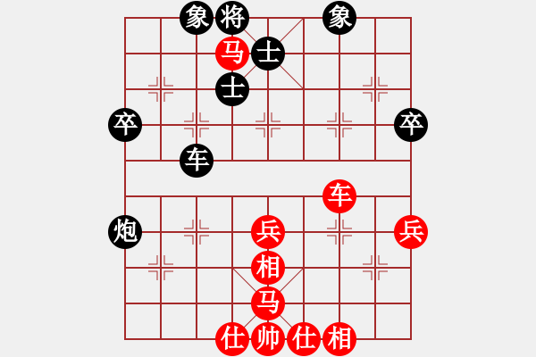 象棋棋譜圖片：五九炮VS平風(fēng)馬（如何打擊 對手不按譜走） - 步數(shù)：60 