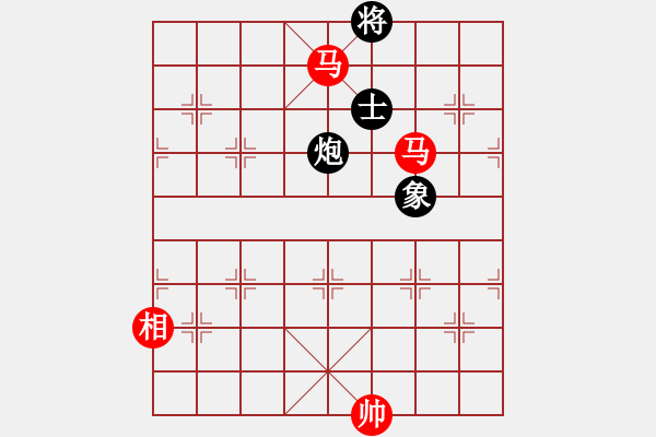 象棋棋譜圖片：124 – 雙傌相例勝包單缺象 - 步數(shù)：49 