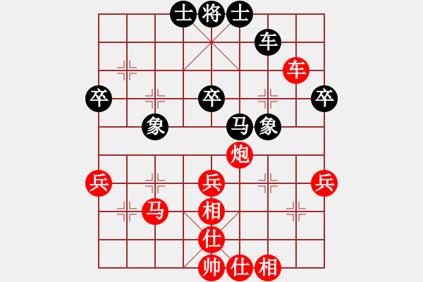 象棋棋譜圖片：布局 - 步數(shù)：0 