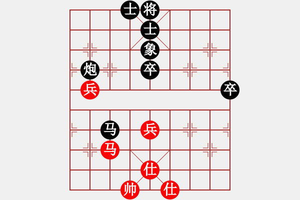 象棋棋譜圖片：廣東省二沙體育訓練中心 楊鴻軻 和 北京棋院 姚勤賀 - 步數(shù)：80 