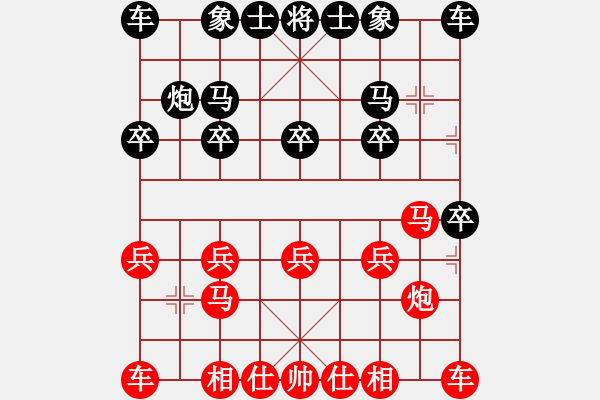 象棋棋譜圖片：棋魔不敗VS天涯-孤月(2016-9-3) - 步數(shù)：10 