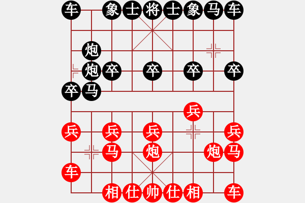 象棋棋譜圖片：xtbm[1254946932] -VS- 行就來吧[2362086542] - 步數(shù)：10 