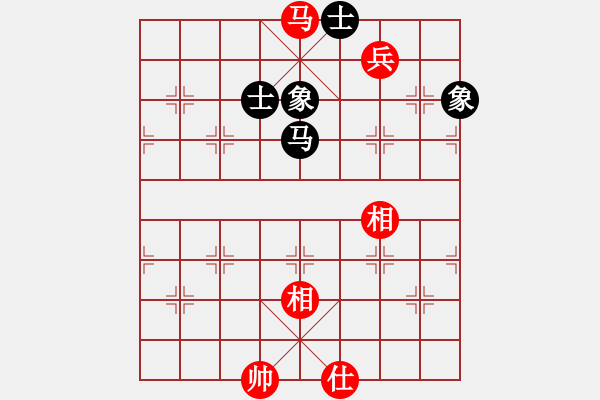 象棋棋譜圖片：拜師學(xué)棋ty[紅] -VS- nihao1201[黑](3) - 步數(shù)：111 