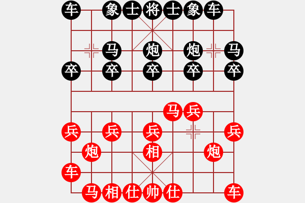 象棋棋譜圖片：10-01-18 dihuang[934]-勝-ghyd[942] - 步數(shù)：10 