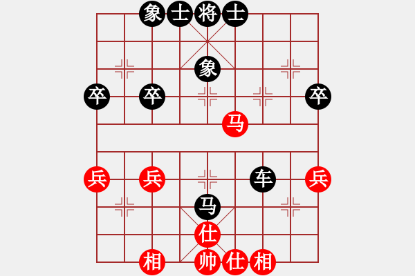 象棋棋譜圖片：紅方hg黑方棋院掃地的黑方勝 - 步數(shù)：50 