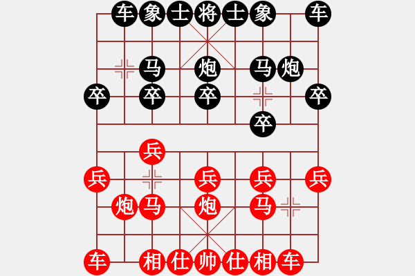 象棋棋譜圖片：東方一條龍(5段)-和-楓濃(4段) - 步數(shù)：10 