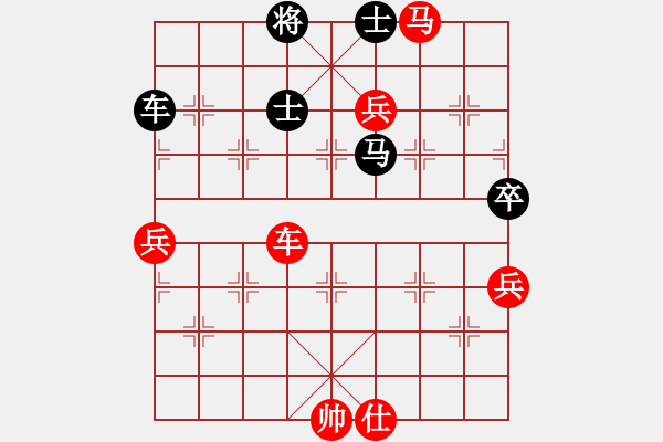 象棋棋譜圖片：煙臺(tái)路邊棋(6段)-勝-cuiwu(2段) - 步數(shù)：110 