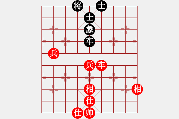 象棋棋譜圖片：黑手黨教父(天罡)-和-四海英雄七(1弦) - 步數(shù)：100 