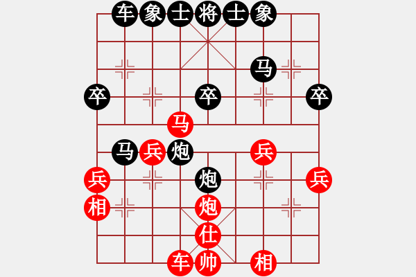 象棋棋譜圖片：南風(fēng)喃狂屠馮哥 - 步數(shù)：30 