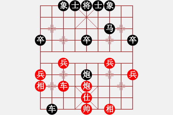 象棋棋譜圖片：南風(fēng)喃狂屠馮哥 - 步數(shù)：40 