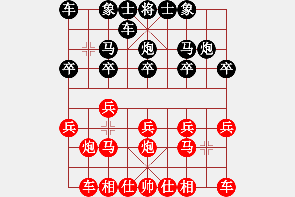 象棋棋譜圖片：棋香閣●江東 -VS- 啊瀅 - 步數(shù)：10 