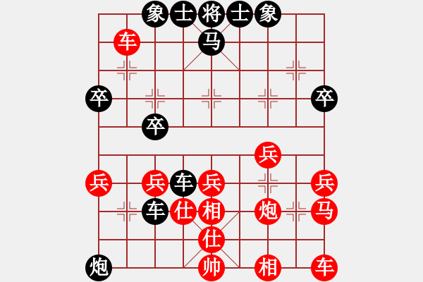 象棋棋譜圖片：fatmapfei(5段)-負(fù)-千軍指(6段) - 步數(shù)：40 