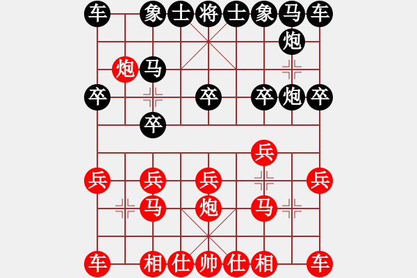 象棋棋譜圖片：媽媽媽媽[276424539] -VS- 飄[1054746232] - 步數(shù)：10 