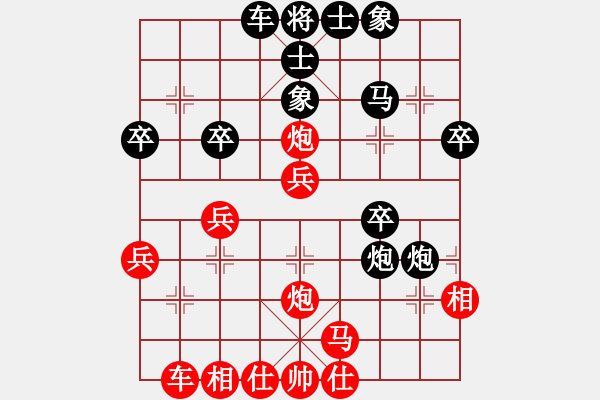 象棋棋譜圖片：龍飛(天罡)-勝-廊坊市亞軍(風(fēng)魔) - 步數(shù)：30 