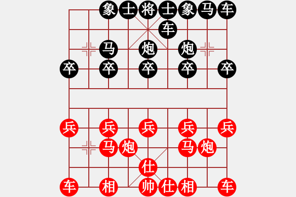 象棋棋譜圖片：七9 南京朱寶成先勝蘇州許立新 - 步數(shù)：10 