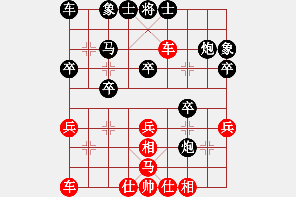 象棋棋譜圖片：我評測戰(zhàn)8-3 《速砍龜背炮打車局》 - 步數：27 