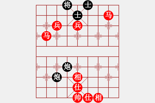 象棋棋譜圖片：棋局-2a44c b11 - 步數(shù)：100 