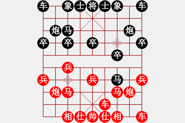 象棋棋譜圖片：東臺(tái)市第四屆群友杯第二輪 - 步數(shù)：10 