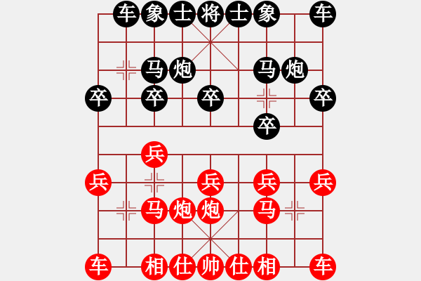 象棋棋譜圖片：越南 阮卓凰詩 勝 越南 杜阮明姮 - 步數(shù)：10 