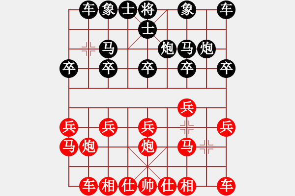 象棋棋譜圖片：飄渺無(wú)影(2段)-勝-蔥頭(2段) - 步數(shù)：10 