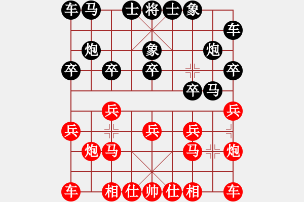 象棋棋譜圖片：三將就餐好(6段)-負(fù)-xmzwkq(1段) - 步數(shù)：10 