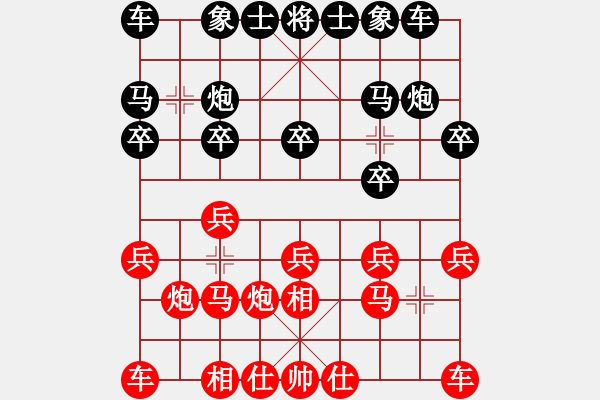 象棋棋谱图片：李望祥 负 刘殿中 - 步数：10 