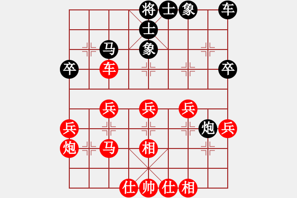 象棋棋譜圖片：Cuoc 4:Ngu cuu phao cong phan cong ma - 步數(shù)：41 