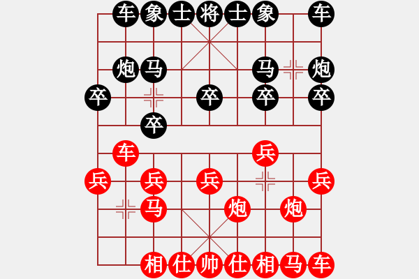 象棋棋谱图片：nxxjxrVS甘肃李永辉(2015-7-4) - 步数：10 
