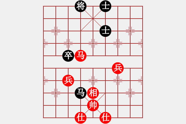 象棋棋譜圖片：車攤(月將)-和-電腦棋游戲(9段) - 步數(shù)：101 