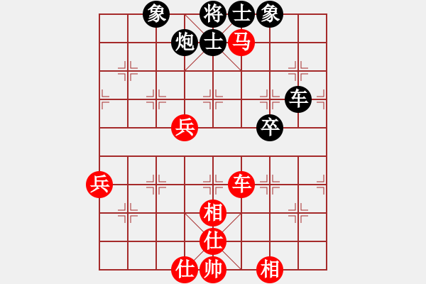 象棋棋譜圖片：hglyl(2段)-和-老高高(1段) - 步數：83 