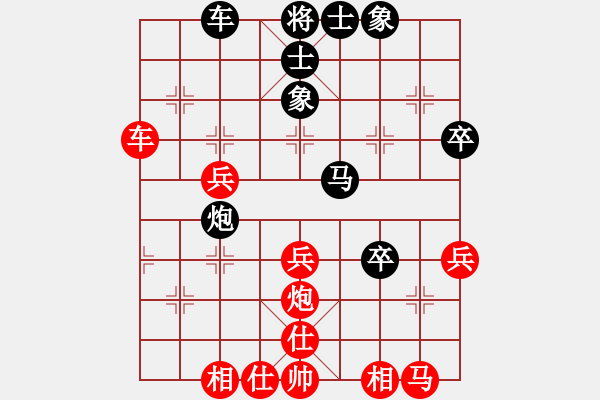 象棋棋譜圖片：天下有緣(2段)-負-saobanga(5段) - 步數(shù)：40 