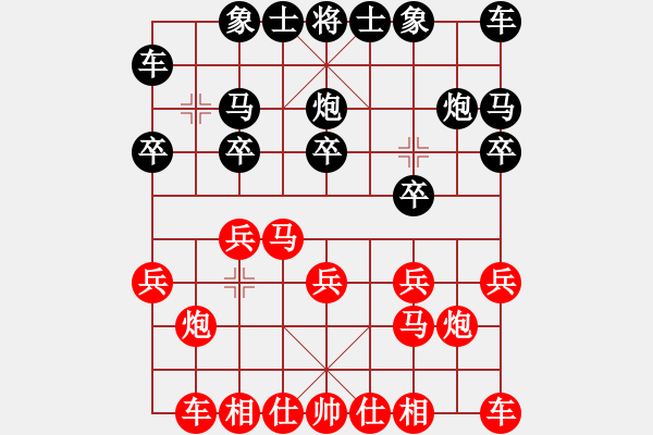 象棋棋譜圖片：順德 韓裕恒 負(fù) 南海 范燕廣 - 步數(shù)：10 