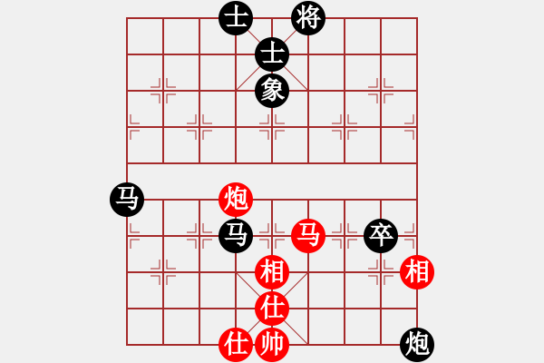 象棋棋譜圖片：六〇二所 占愛國 負 昌河飛機 張翼 - 步數(shù)：100 