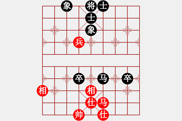 象棋棋谱图片：鲁智深(3段)-和-台北射手(4段) - 步数：100 
