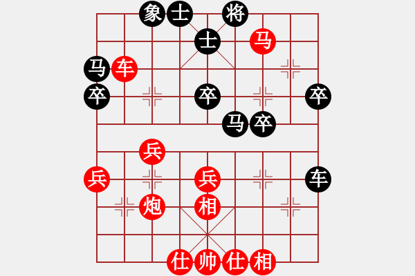 象棋棋譜圖片：王守廷(9級(jí))-勝-唐得超(3段) - 步數(shù)：40 