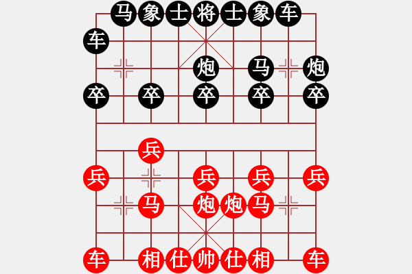 象棋棋譜圖片：棋心弈語(yǔ)[2215225200] -VS- Q★浪語(yǔ)[369317863] - 步數(shù)：10 